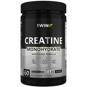 1WIN / Креатин моногидрат   Без вкуса   60 порций, 400г