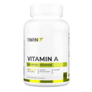 1WIN / Витамин А 10 000 МЕ, 60 капсул