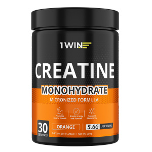 1WIN / Креатин моногидрат   Вкус Апельсин  30 порций, 200г