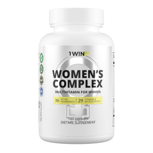 1WIN /  Мультивитамины для женщин, 120 капсул