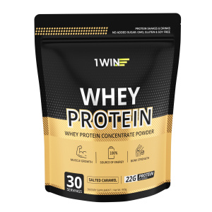 1WIN / Протеин Whey Protein  Вкус Соленая карамель 900г, 30 порций