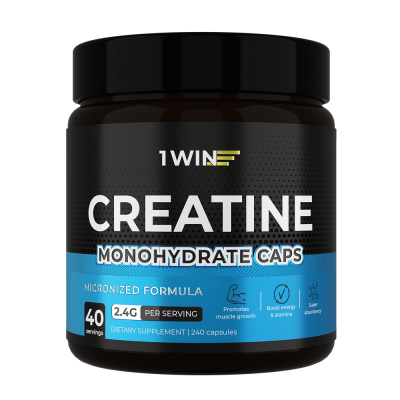 1WIN / Креатин Моногидрат, 240 капсул